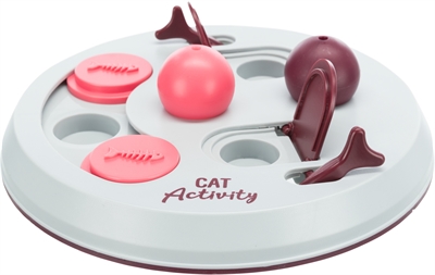 Trixie Cat Activity Flip Board 23x23 cm Roze/Lichtgrijs