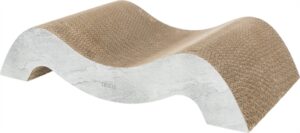 Trixie Krabmat Karton XXL Golf Grijs 64x37x11 CM