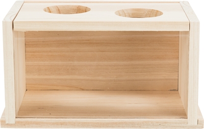 Trixie Zandbad voor Muizen/Hamsters Hout 20x12x12 cm