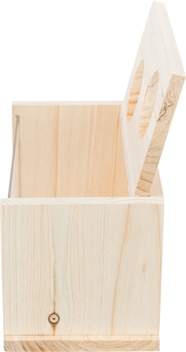 Trixie Zandbad voor Muizen/Hamsters Hout 20x12x12 cm