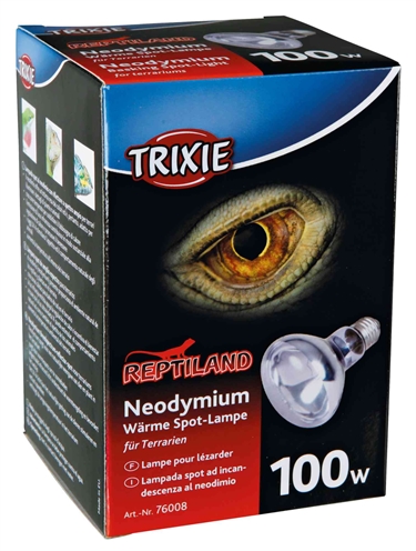 Trixie Reptiland Warmtelamp Neodymium 100 Watt 8x8x10,8 CM 3ST