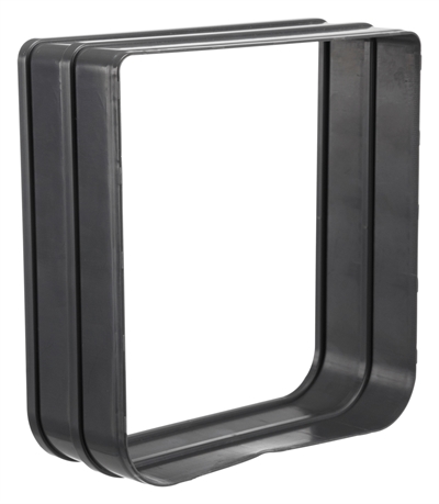Trixie Tunnelstuk voor 4-weg Kattenluik 20x22 cm Zwart