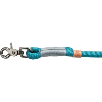 Trixie Hondenriem Be Nordic Verstelbaar 200x1,3 cm Petrol/Lichtgrijs