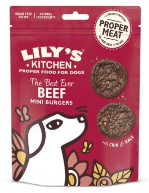 Lily's Kitchen Dog Beef Mini Burgers 70 GR