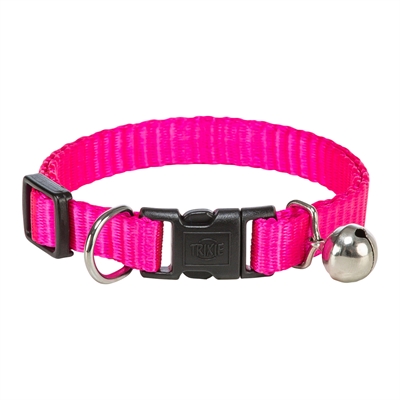 Trixie Kattenhalsband Nylon Assorti met Belletje