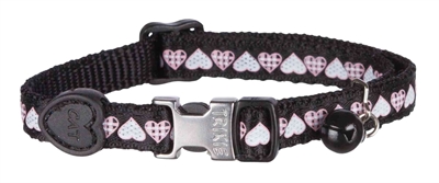 Trixie Halsband Kat Print Hart Assorti 4 Stuks