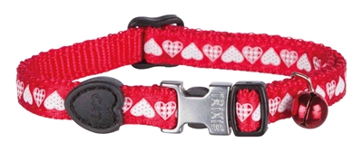 Trixie Halsband Kat Print Hart Assorti 4 Stuks