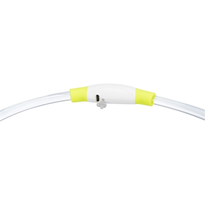 Trixie Lichtgevende Halsband Oplaadbaar Groen 65x0,8 cm