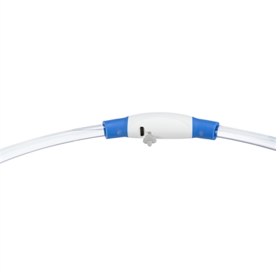 Trixie Lichtgevende Halsband Blauw 40x0,8 cm Oplaadbaar