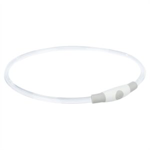 Trixie Lichtgevende Halsband Usb Flash Light Oplaadbaar Tpu Multi 40x0,8 CM