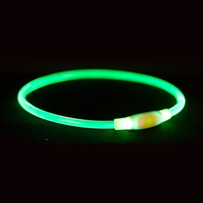 Trixie Lichtgevende Halsband Oplaadbaar 40x0,8 cm