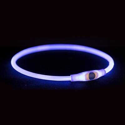 Trixie Lichtgevende Halsband Oplaadbaar 40x0,8 cm