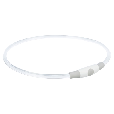 Trixie Lichtgevende Halsband Usb Flash Light Oplaadbaar Tpu Multi 65x0,8 CM
