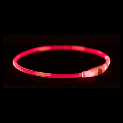 Trixie Lichtgevende Halsband Oplaadbaar Multi 65x0,8 cm