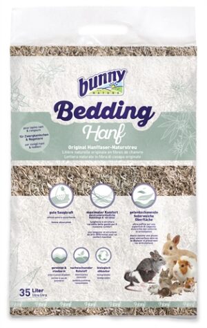 Bunny Nature Bunnybedding Hanf Hennepvezel 35 Ltr