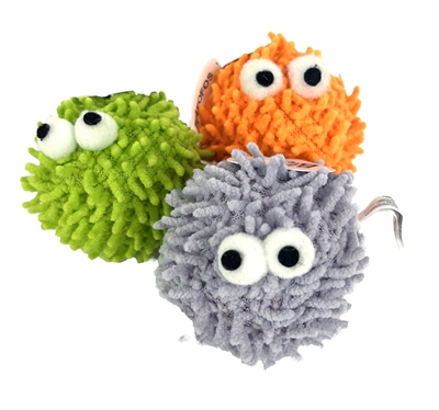 Fofos Bal Gezicht Met Ratel 6x5x4 CM Assorti