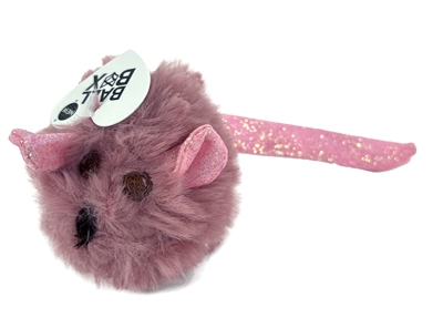Fofos Pluche Muis Met Glitterstaart 14,5x6x6 cm Kattenspeelgoed