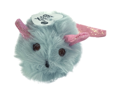 Fofos Pluche Muis Met Glitterstaart 14,5x6x6 cm Kattenspeelgoed