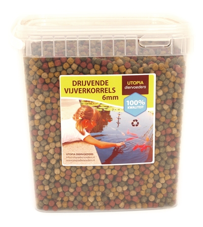 Utopia Vijverkorrel Drijvend 6 mm 2 kg