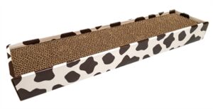 Croci Krabplank Homedecor Dierenprint Koe 48x12,5x5 CM
