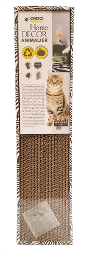 Croci Krabplank Dierenprint Zebra 48x12,5x5 cm