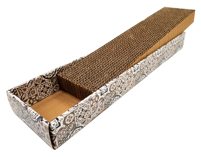 Croci Krabplank Homedecor Maiolica 48x12,5x5 cm met kattenkruid