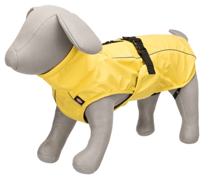 Trixie Regenjas Hond Vimy Geel 25 cm, Buik 20-32 cm