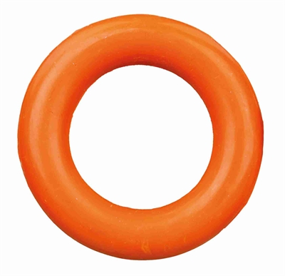 Trixie Ring Natuurrubber 9 cm Assorti Hondenspeelgoed