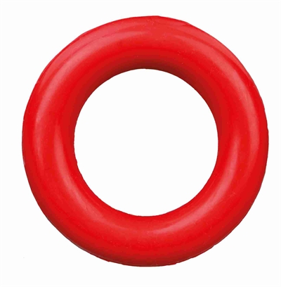Trixie Ring Natuurrubber 9 cm Assorti Hondenspeelgoed