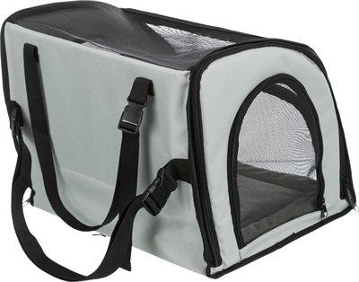 Trixie Autostoel Grijs/Zwart 44x40x37 cm voor honden