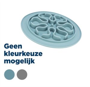 Trixie Voermat Slow Feed Silicone Assorti 24x24 CM