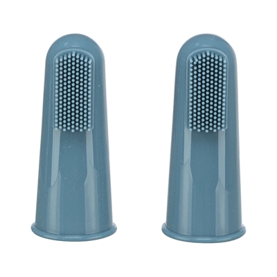 Trixie Vingertandenborstel Hond/Kat Siliconen 6 cm 2 stuks