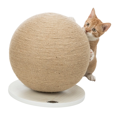 Trixie Krabpaal Bal Op Voet Jute/Hout 29x29x31 cm