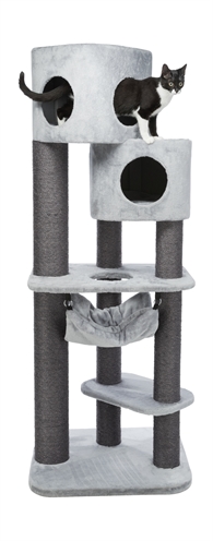 Trixie Krabpaal Pirro Grijs 65x58x174 cm met hangmat
