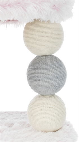 Trixie Krabpaal Harvey Wit/Roze 54x40x73 cm met schuilplaats