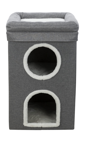 Trixie Krabpaal Cat Tower Saul Grijs 39x39x64 cm
