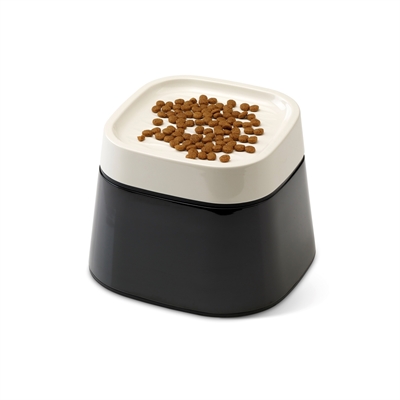 Savic Ergo Cube Voerbak Crème/Zwart 22x22x16 cm