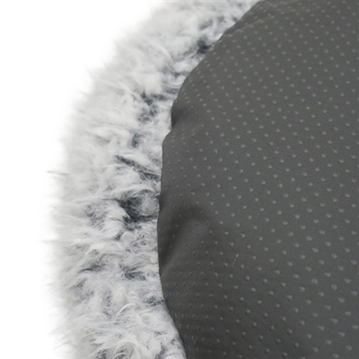 Rosewood Hondenmand Silver Fluff Grijs 52x52 cm — Comfortabele plek voor jouw huisdier