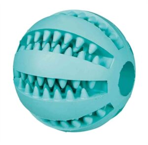 Trixie Denta Fun Bal Rubber Muntsmaak 7CM 3ST voor honden