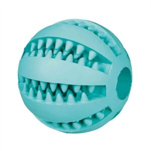 Trixie Denta Fun Bal Rubber Muntsmaak 6CM 3ST voor honden