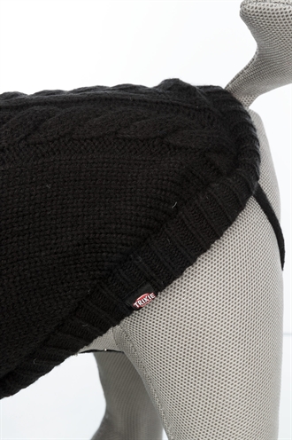 Trixie Hondentrui Kenton Zwart 45 cm met col