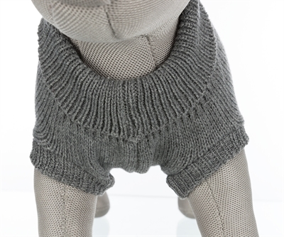 Trixie Hondentrui Kenton Grijs 30 cm met col