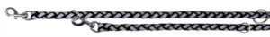Trixie Hondenriem Cavo Reflective Verstelbaar Zwart 200x1,2 cm