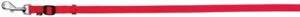 Trixie Hondenriem Classic Rood 120-180 cm verstelbaar