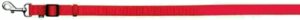 Trixie Hondenriem Classic Rood 120-180 cm 2,5 cm verstelbaar