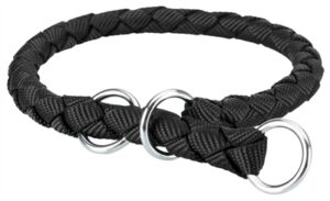 Trixie Halsband Hond Cavo Halfslip Zwart 47-55 cm