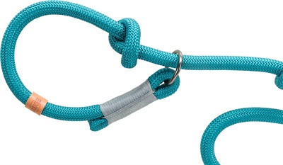 Trixie Hondenriem Be Nordic Retriever 170x1,3 cm Petrol/Lichtgrijs