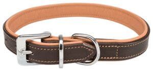 Trixie Halsband Hond Leer Bruin 39-46 cm