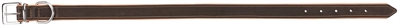Trixie Halsband Hond Leer Bruin 52-63x3,5 cm