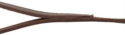 Trixie Hondenriem Vetleer Donkerbruin 100x2,5 cm